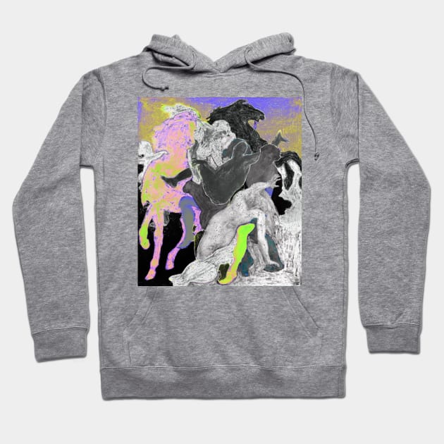 Art Remix Hoodie by Kat Evans